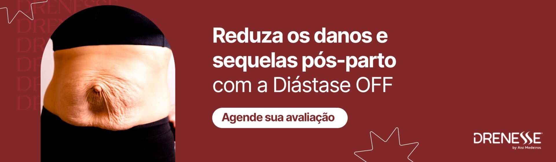 Banner orgânico para blog sobre o tratamento Diástase OFF.
